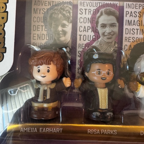 Fischer-Price Little People Inspiring Women Limited Edition - set of 4 - Picture 2 of 3